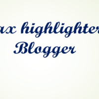 How to add syntax highlighter in Blogger.