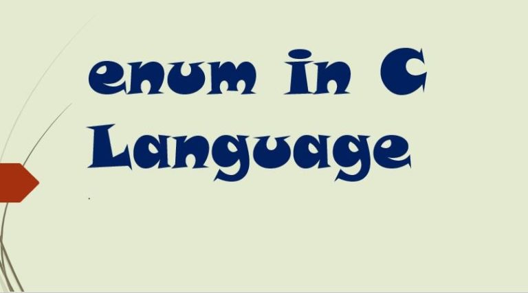 enum in c, seven important points you should know - Aticleworld