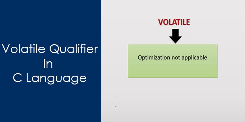 volatile qualifier in c