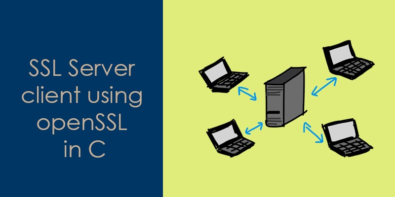 ssl client server example in c