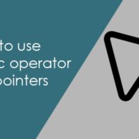 How to use arithmetic operator with pointers