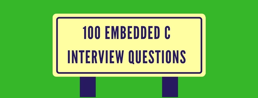 embedded c interview questions