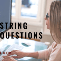 string Interview questions in C