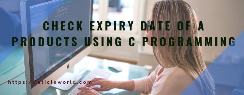check expiry date in C