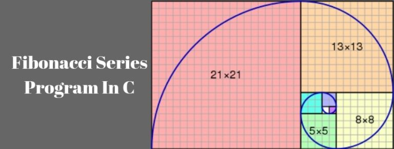 Fibonacci Series Program In C: A simple introduction - Aticleworld