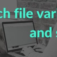 batch file variables