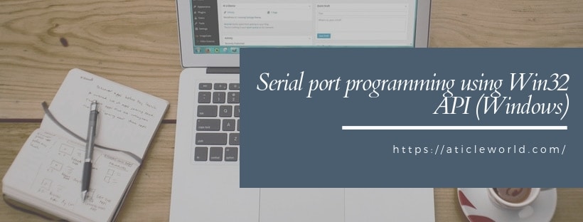 visual basic serial port example