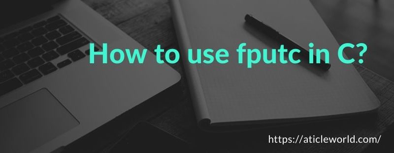 How to use fputc in C
