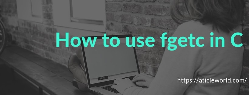how to use fgetc in c