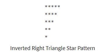 Inverted Right TriAngle