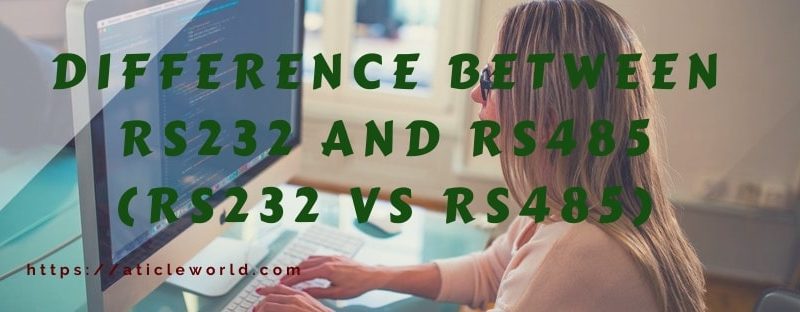 Rs232 vs Rs485