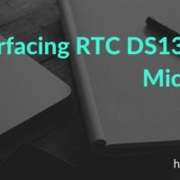 Interfacing RTC DS1307 with PIC Microcontroller
