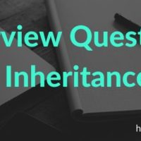 Interview Questions on Inheritance in C++