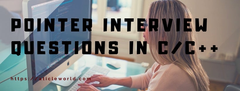 Pointer Interview Questions in C