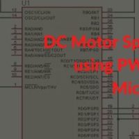 DC Motor Speed Control using PWM with PIC Microcontrollers