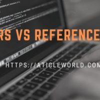 pointers vs references in cpp