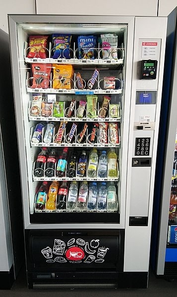 Vending machine encapsulation