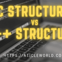 Difference Between C Structures and C++ Structures