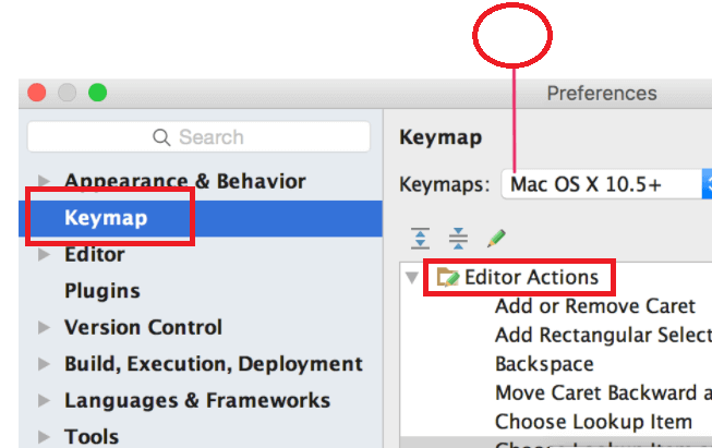 Configure custom keymaps MAC OS