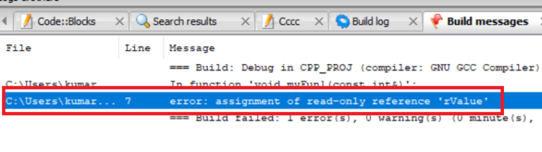 Difference Between Reference And Const Reference As Function Parameter ...